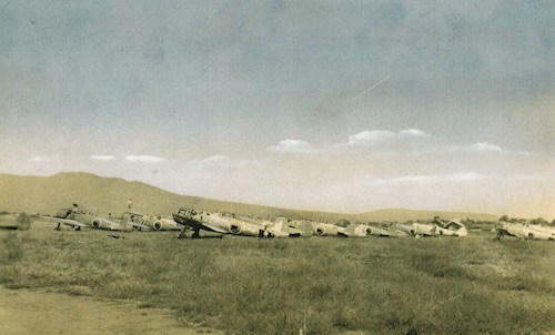 終戦直後の飛行場